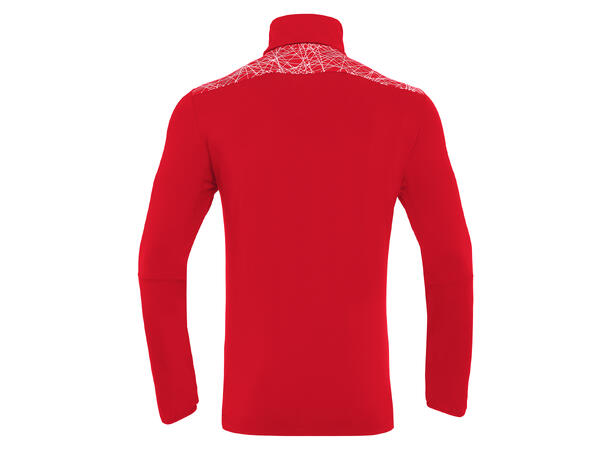 Kolyma Training Top RØD/HVIT S Høyhalset tekninsk treningstop - Unisex 