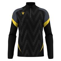Starfall 1/4 zip BLK/YEL S Treningstopp - Unisex